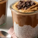 High-Protein Peanut Butter & Chocolate Chia Pudding