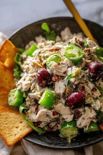 Cherry Jalapeno Chicken Salad