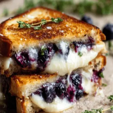 Blueberry White Cheddar Grilled Cheese