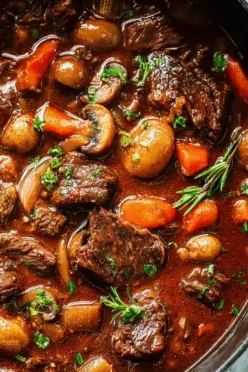 Beef Bourguignon (Julia Child Recipe)