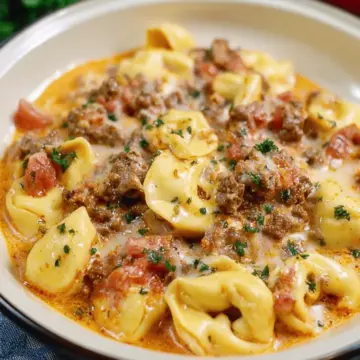 crock pot cheese tortellini and sausage