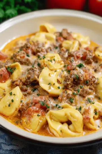 crock pot cheese tortellini and sausage