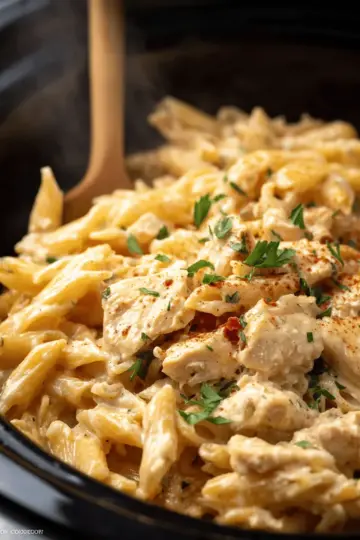 Crock Pot Cajun Chicken Pasta Recipe