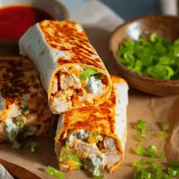 Cheesy Garlic Chicken Wraps Recipe (Easy, Crispy, and Flavor Packed)