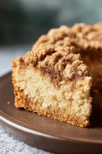 Bakery-Style Gluten-Free Coffee Cake with Cinnamon Streusel