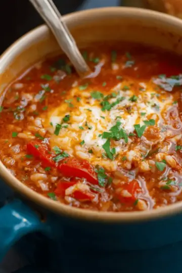 Stuffed Peppers Soup