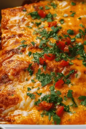 Easy & Cheesy Beef Enchiladas