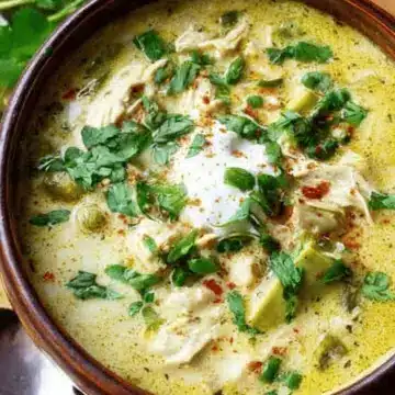 Creamy Green Enchiladas Chicken Soup