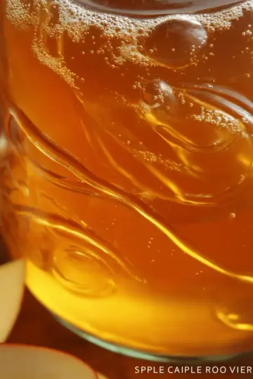 How to Make Apple Cider Vinegar from Scraps