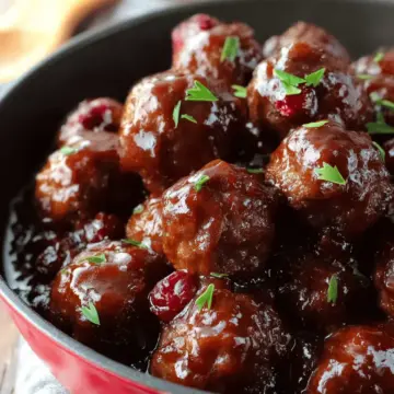 Cranberry Meatballs