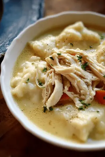 Old-Fashioned Southern Chicken and Dumplings