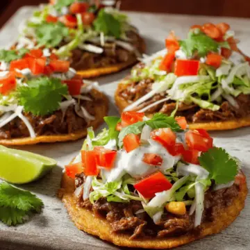 Beef Tostadas