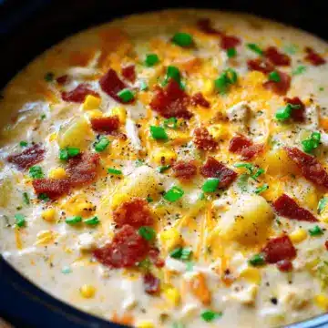 Crock Pot Chicken Corn Chowder