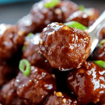 Slow Cooker Honey Garlic Meatballs