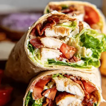 Chicken Bacon Ranch Wraps