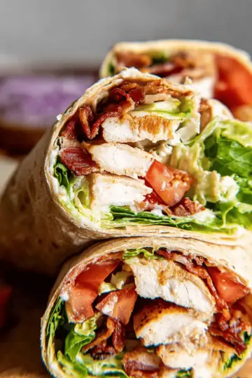 Chicken Bacon Ranch Wraps