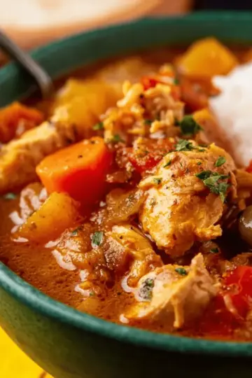 Pollo Guisado (Puerto Rican Chicken Stew)