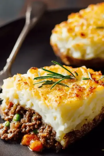 Shepherd’s Pie Baked Potatoes