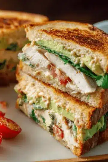 Chipotle Chicken Avocado Melt