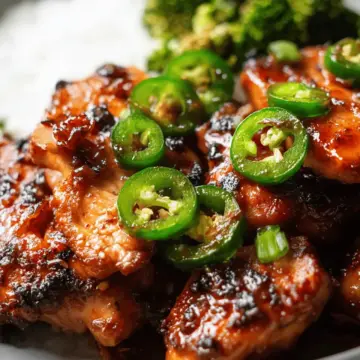 Jalapeno Peach Chicken