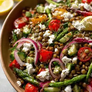 Mediterranean Lentil Salad