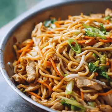 Easy Chicken Lo Mein
