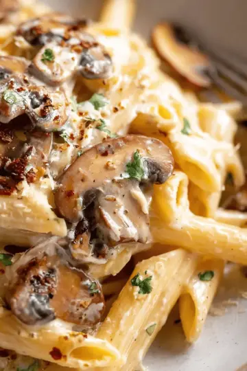 Creamy Mushroom Pasta