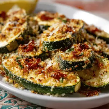 Baked Zucchini with Parmesan Cheese 🧀