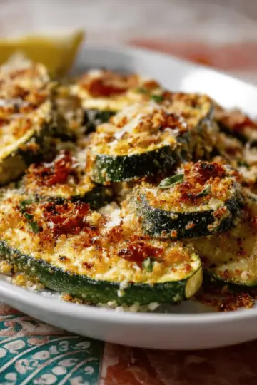 Baked Zucchini with Parmesan Cheese 🧀