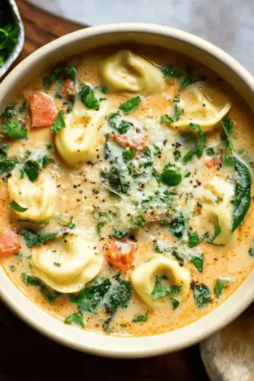 Creamy Tortellini Soup