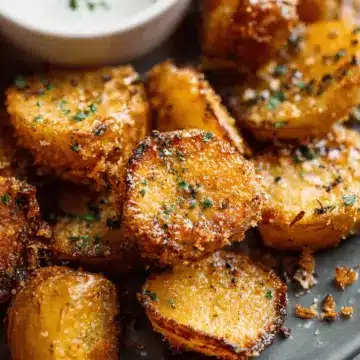 Crispy Roasted Parmesan Potatoes