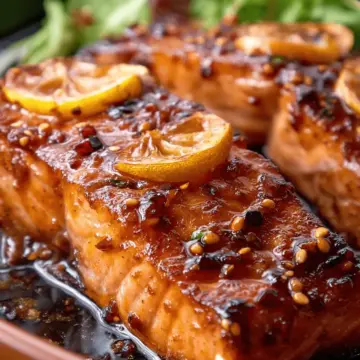 Honey-Garlic Glazed Salmon