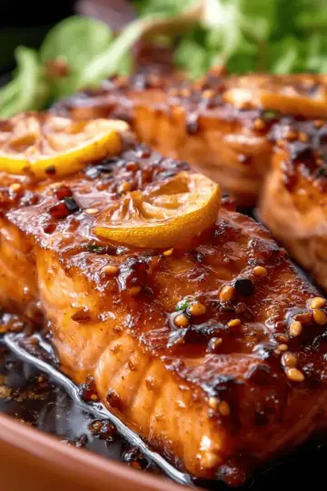 Honey-Garlic Glazed Salmon