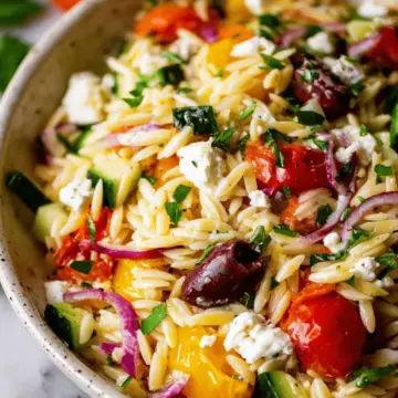Greek Orzo Salad