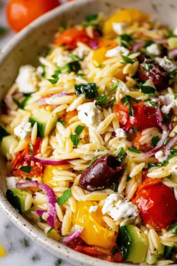 Greek Orzo Salad