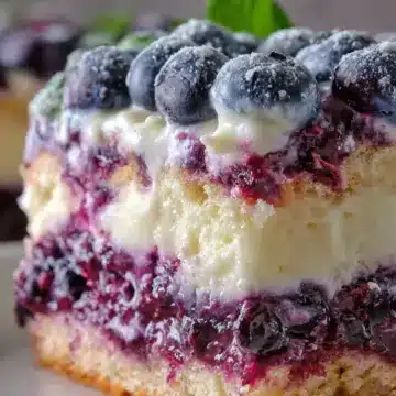 Nova Scotia Blueberry Cream Cake