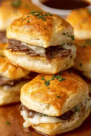 French Dip Biscuits – Football Friday