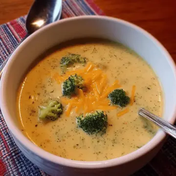 Potato, Broccoli and Cheese Soup