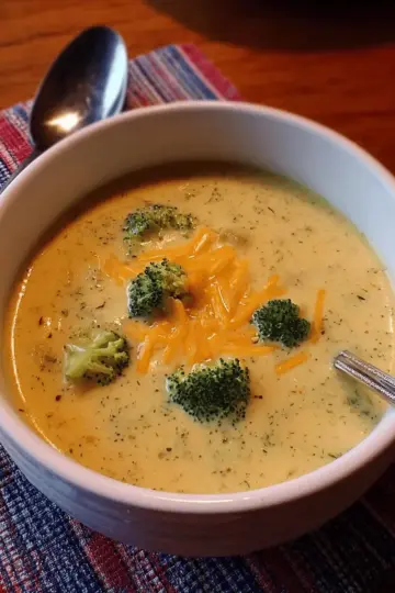 Potato, Broccoli and Cheese Soup