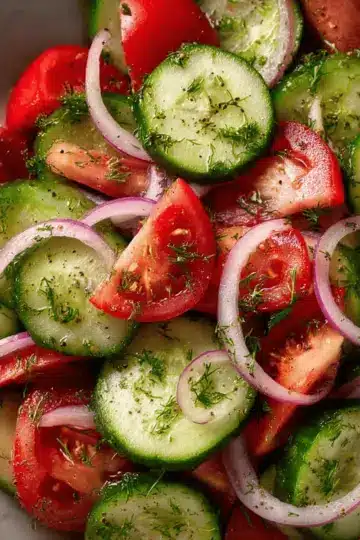 Cucumber Tomato Salad