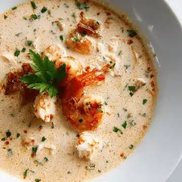 Creamy Shrimp and Crab Bisque