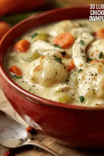 30-Minute Creamy Chicken and Dumplings Recipe + Video