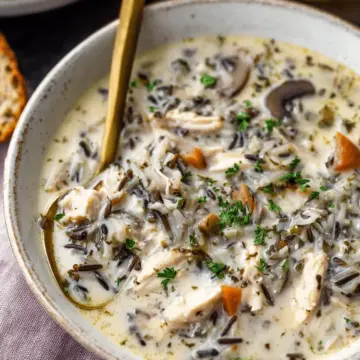 Creamy Chicken and Wild Rice Soup