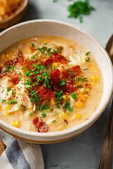 Crockpot Chicken Corn Chowder