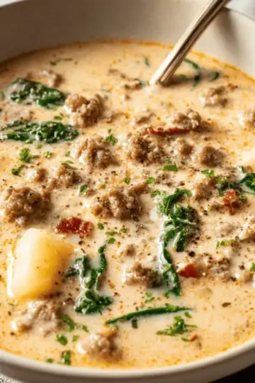 Creamy Italian Sausage Soup