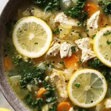 Easy Lemon Chicken Soup.