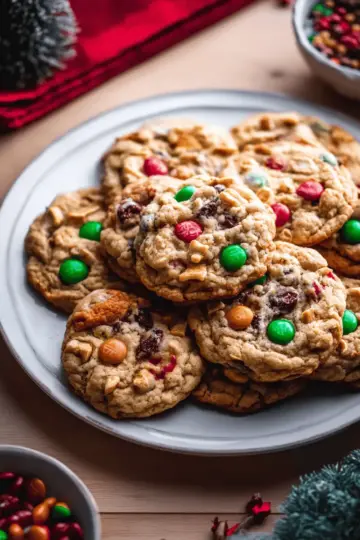 Christmas Kitchen Sink Cookies