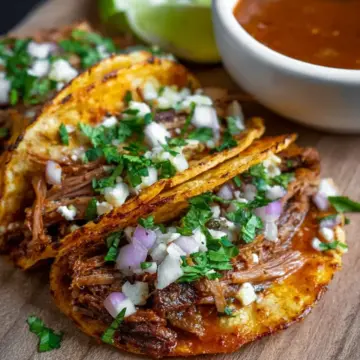 Crock Pot Birria Tacos Recipe