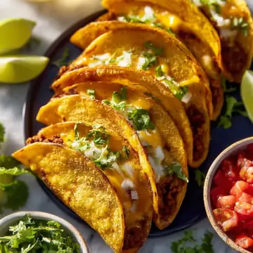 Cheesy Baked Tacos