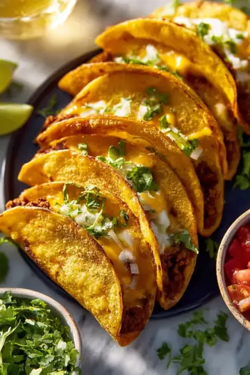 Cheesy Baked Tacos